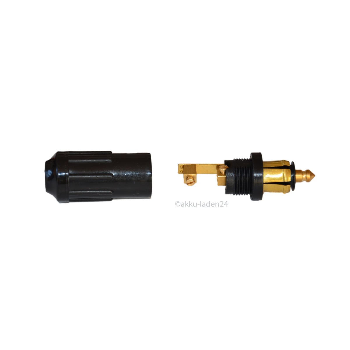Motorradstecker DIN 4165 passend für kleine Bordsteckdose (BMW Dose) Innen