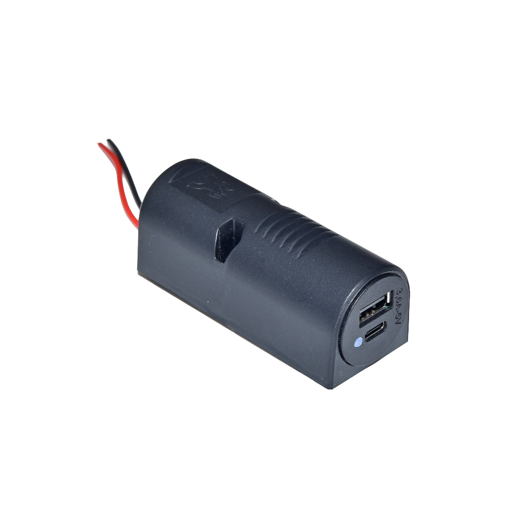 USB Aufbau Power Steckdose USB-A/USB-C Ladegerät 12V-24V 3,6A