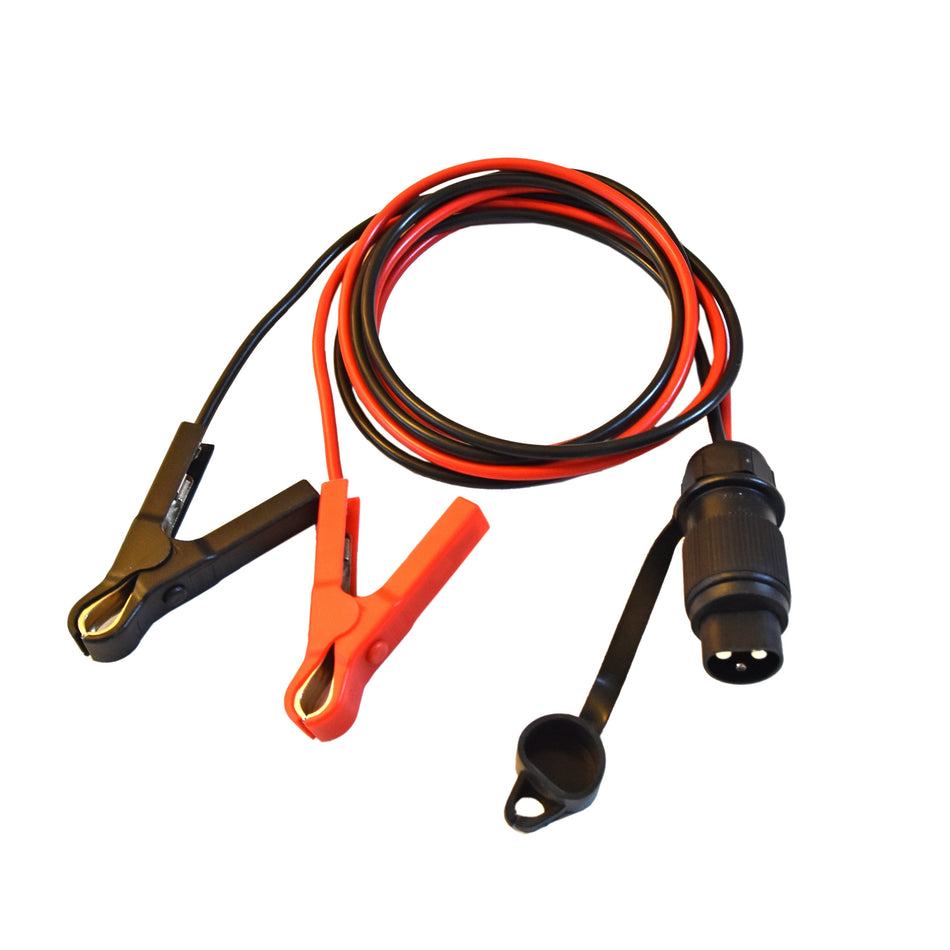 Bikestart Starterkabel mit Batterieklemmen Starthilfekabel DIN 9680 BAAS BS12 Oben