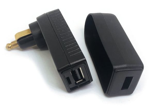 USB Stecker spritzwassergeschützt für Motorrad Steckdose Quickcharge - akku- laden24