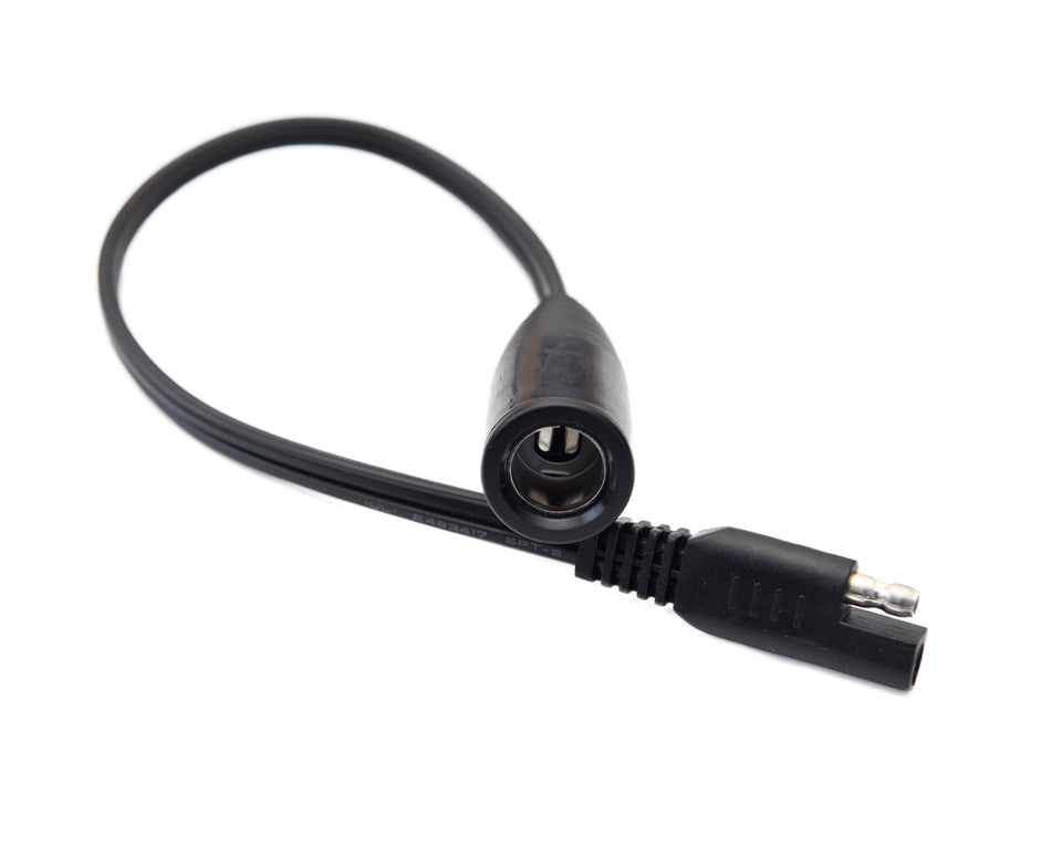 Ladekabel SAE-Stecker auf Motorrad Bordsteckdose DIN 4165, 35cm Länge