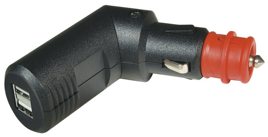 Motorrad USB Ladegerät für 12V Bordnetz mit Bordstecker DIN4165