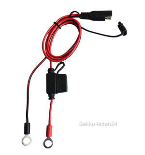 SAE Steckdose Set Schnelltrennadapter Stecker zu Verlängerung Kabel Adapter  für Solar Panel Autobatterie, Wasserdicht : : Auto & Motorrad